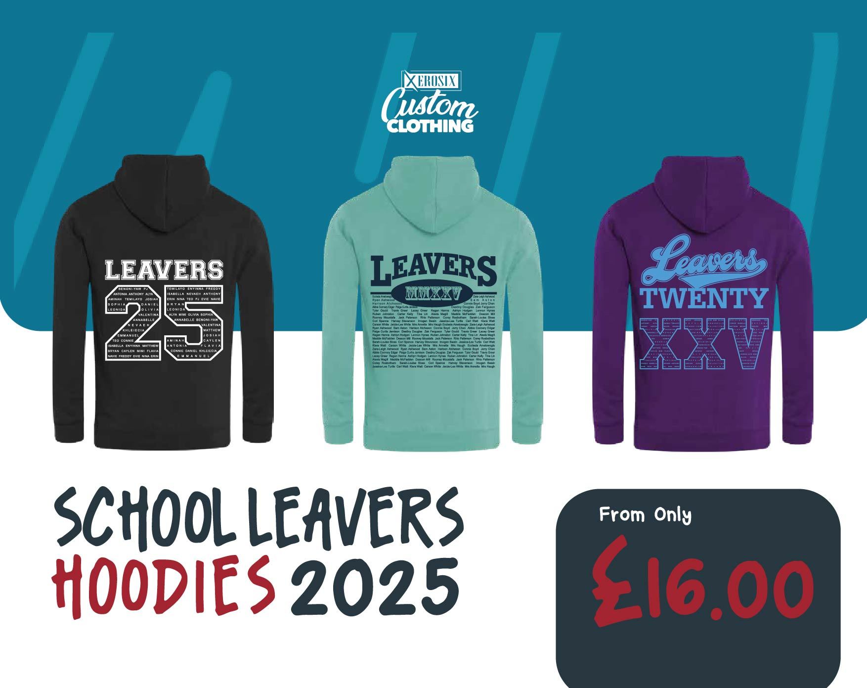 Leavers Hoodies