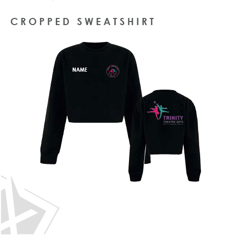 Trinity Theatre Arts Cropped Sweatshirt Kids