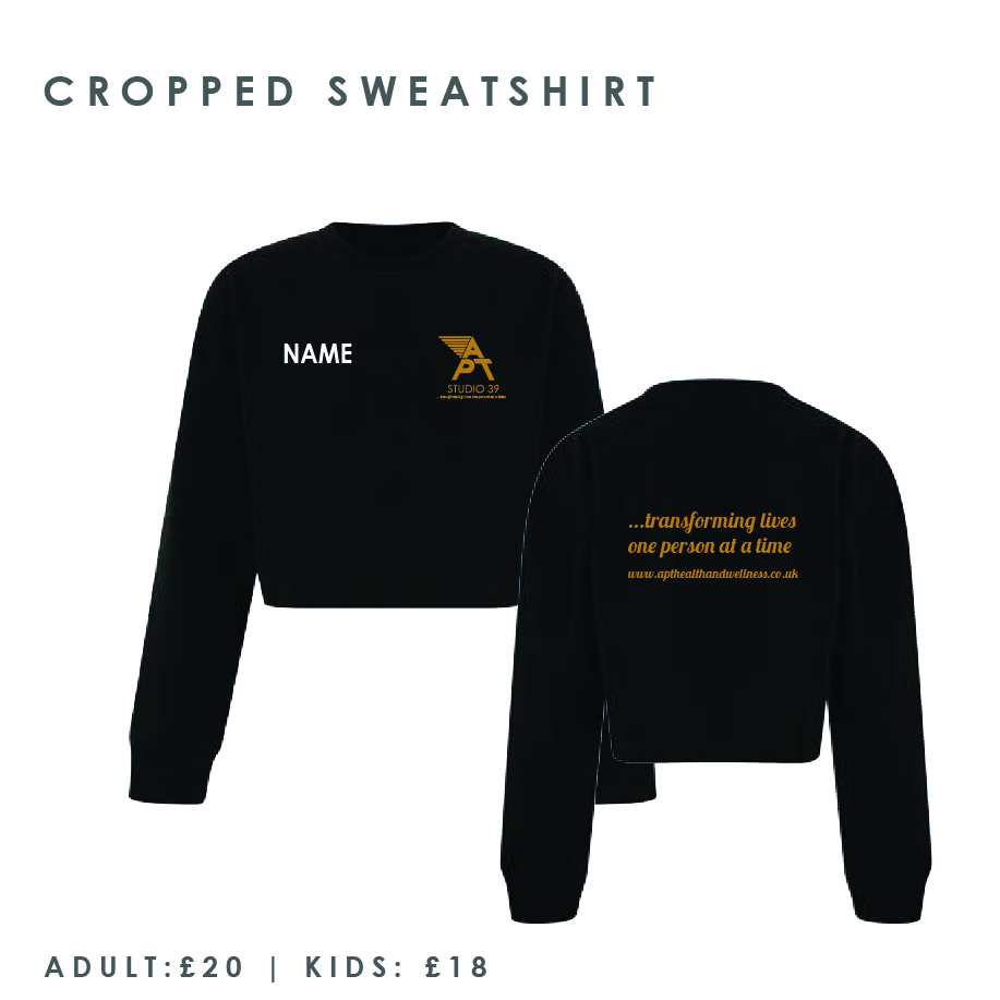 Advanced PT Studio 39 Cropped Sweatshirt Kids