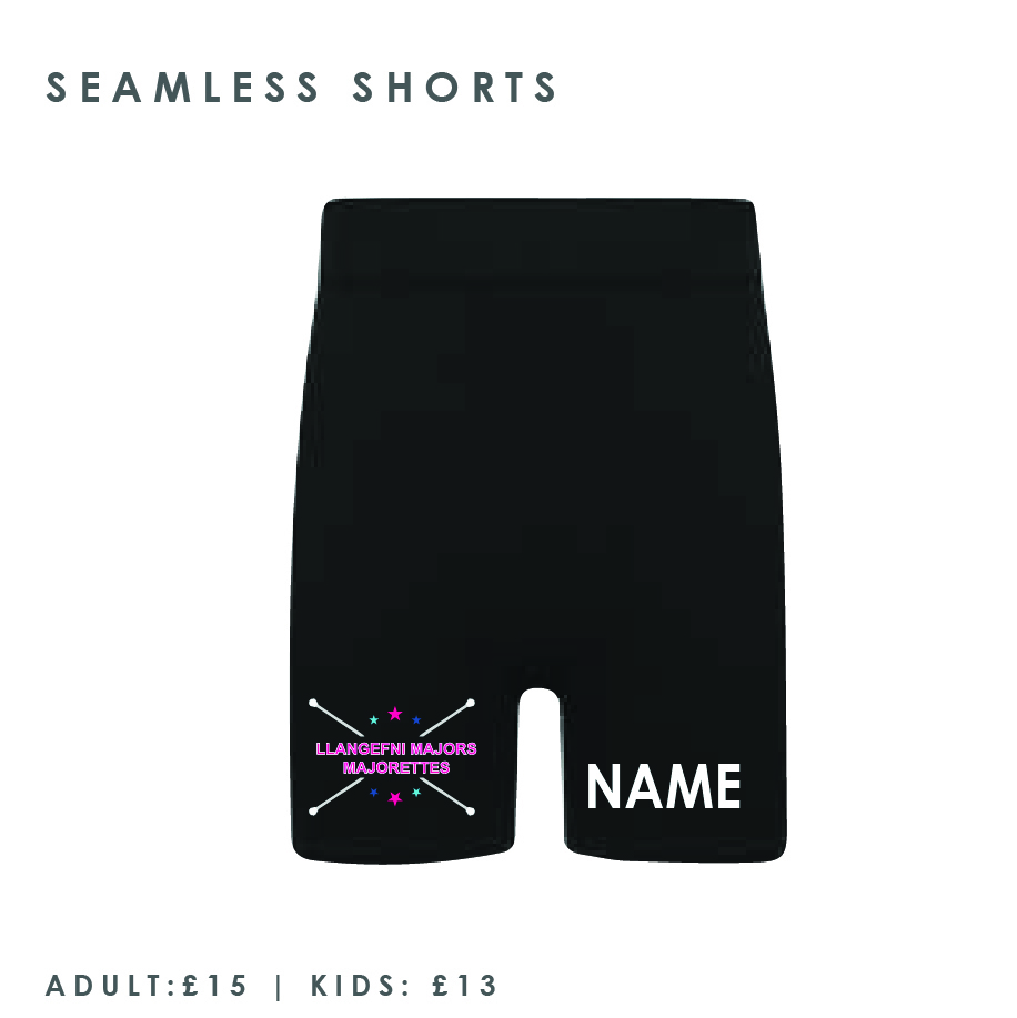 Llangefni Majors Majorettes Shorts Kids