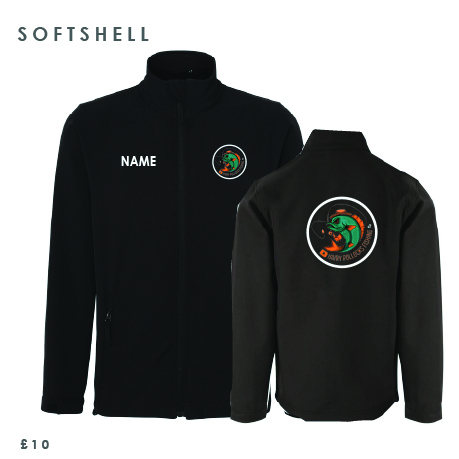 Hairy Pollocks Fishing Softshell Jacket