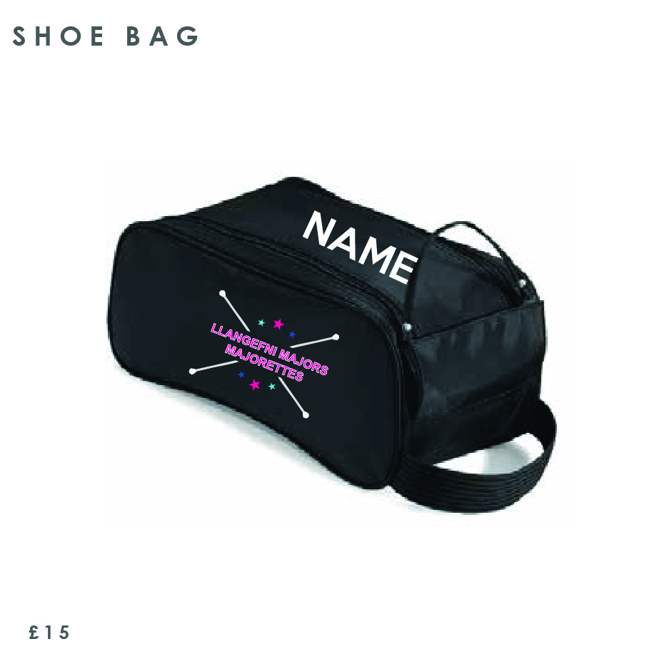 Llangefni Majors Majorettes Shoe Bag