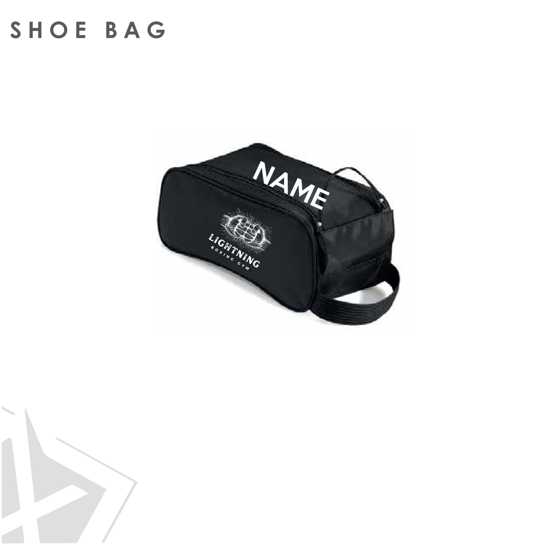 Lightning Boxing Shoe Bag 
