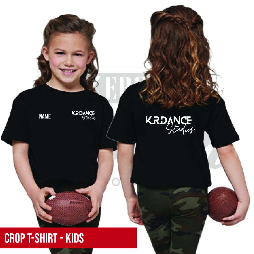 KR Dance Cropped T-Shirt Kids