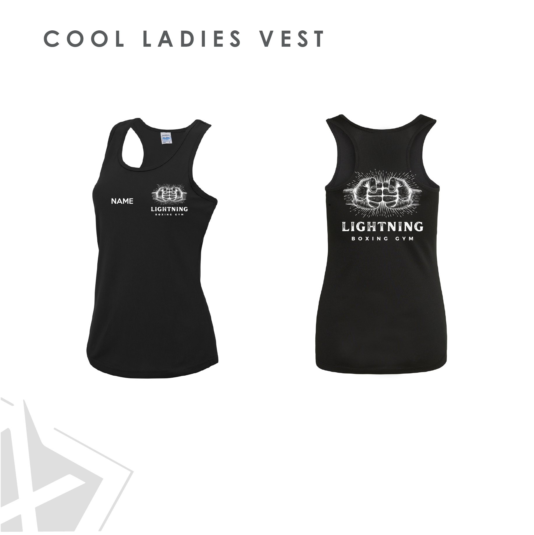 Lightning Boxing Ladies Vest
