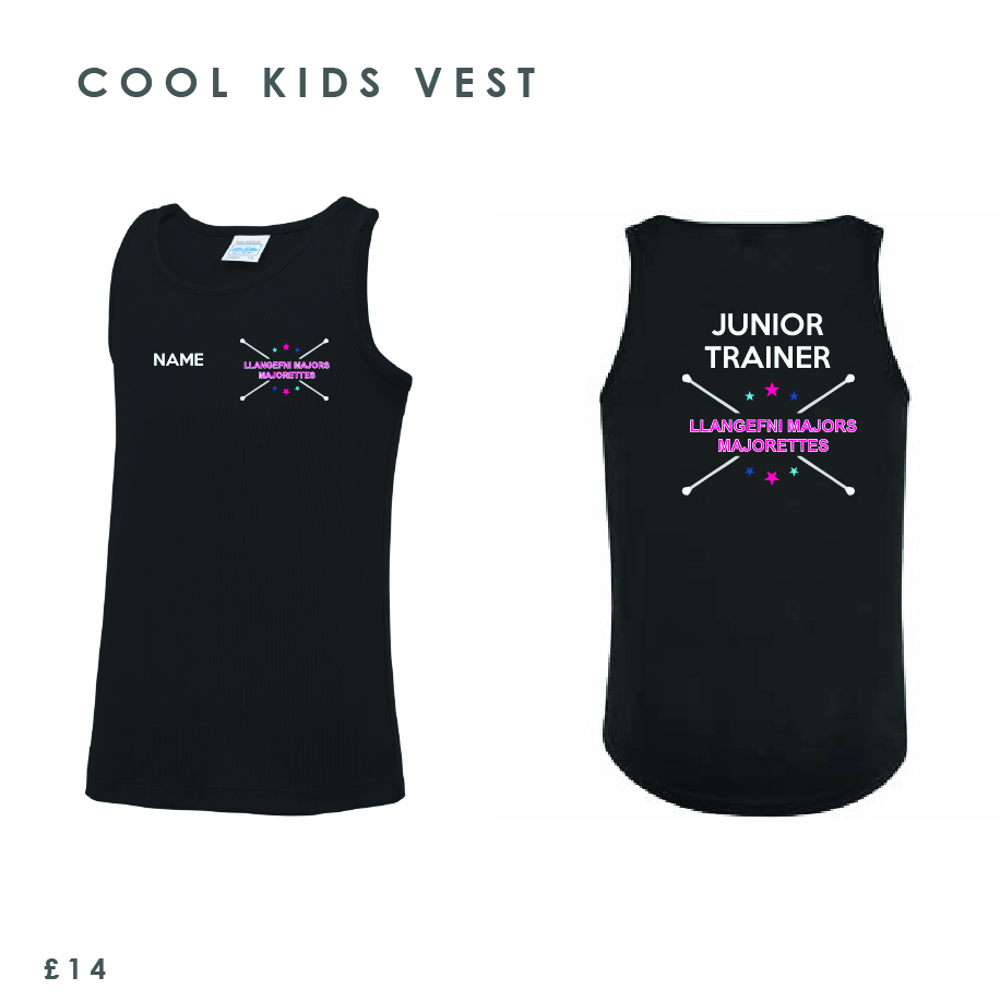 Llangefni Majors Majorettes Vest Kids 