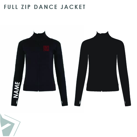 Northern Dance Centre Full Zip Dance Jacket Kids