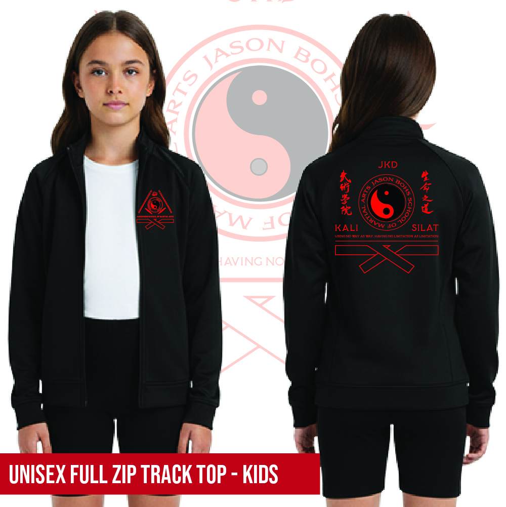 Jason Boh's School of Martial Arts Track Top Kids