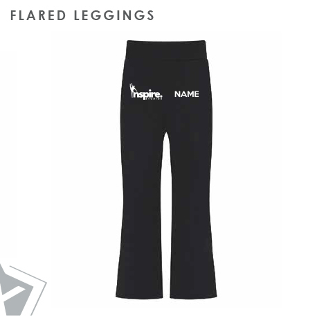 Inspire Studios Flared Leggings