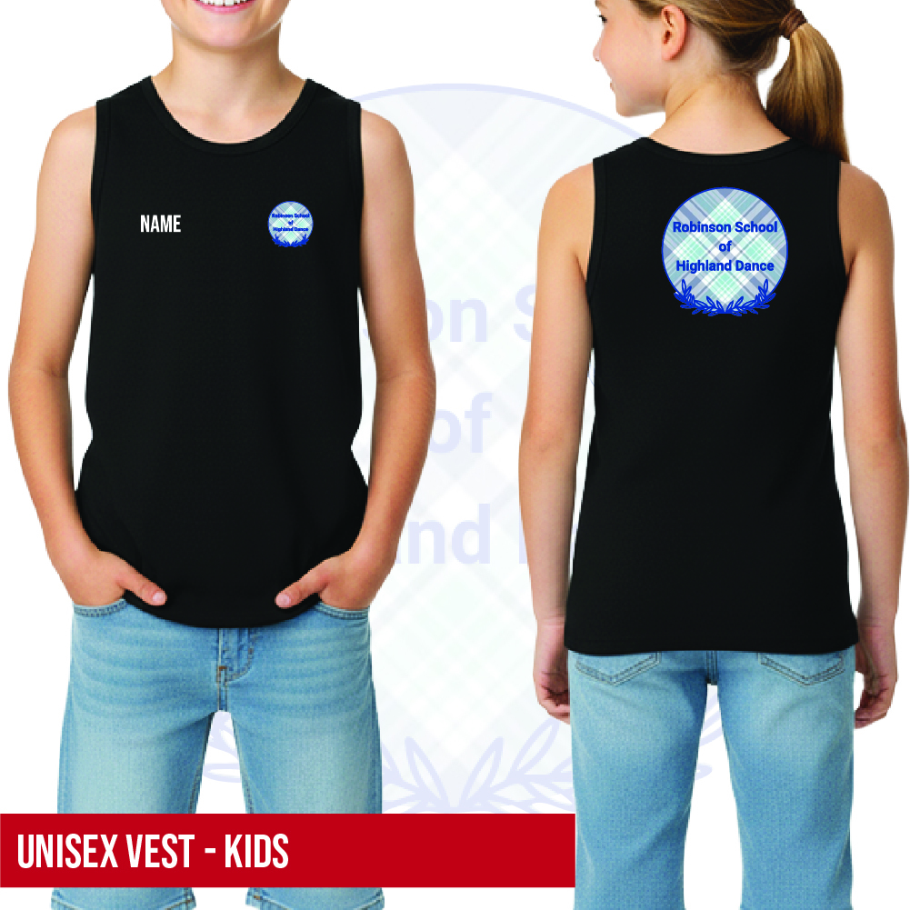 Robinson School of Highland Dance Vest Kids 