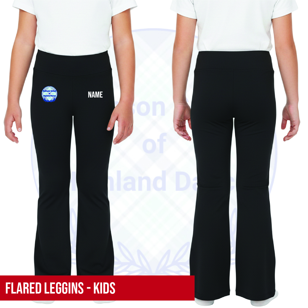 Robinson School of Highland Dance Flared Leggings Kids