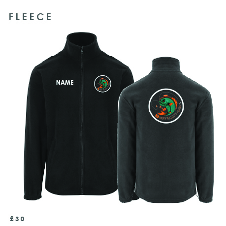 Hairy Pollocks Fishing Embroided Fleece