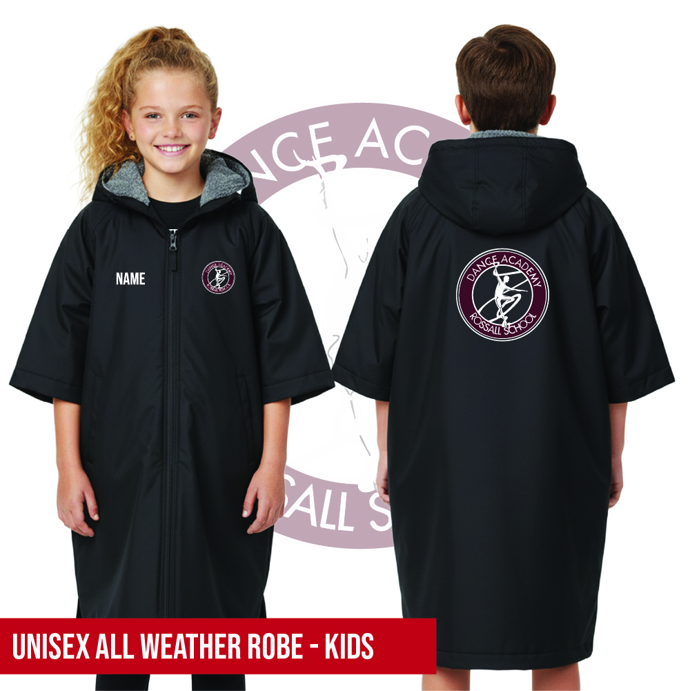 Rossall School of Dance Heavy Duty All-Weather Robe Kids