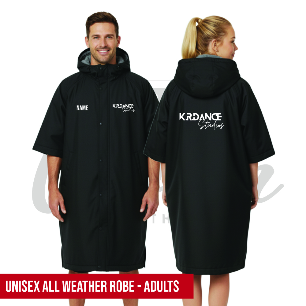 KR Dance Heavy Duty All-Weather Robe Adults