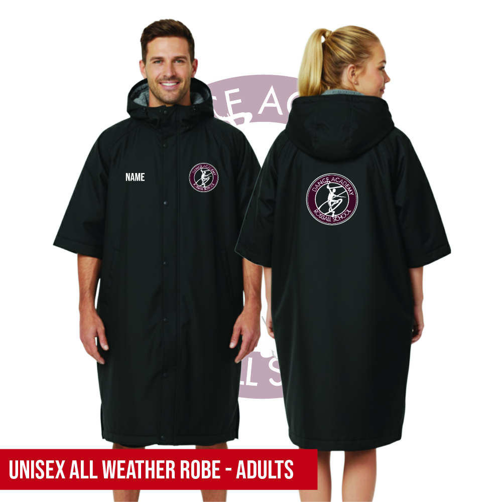 Rossall School of Dance Heavy Duty All-Weather Robe Adults