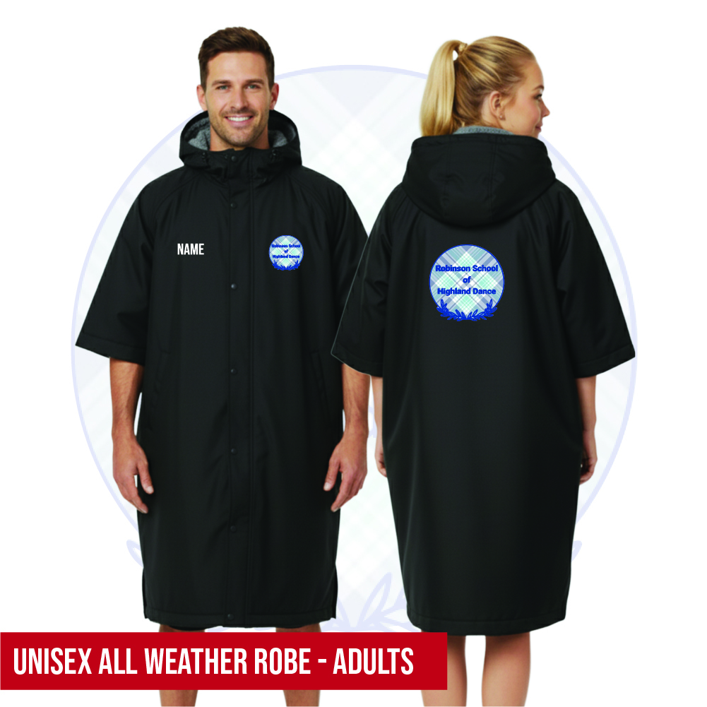 Robinson School of Highland Dance Heavy Duty All-Weather Robe Adults