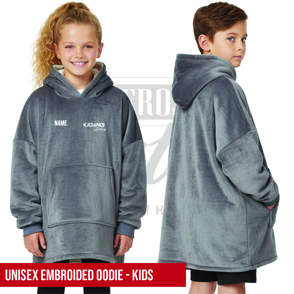 KR Dance Oodie Style Sherpa Hoodie Kids