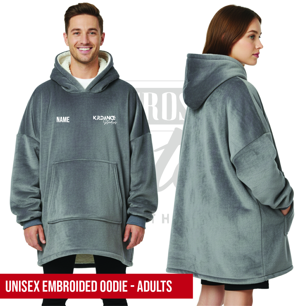 KR Dance Oodie Style Sherpa Hoodie Adults