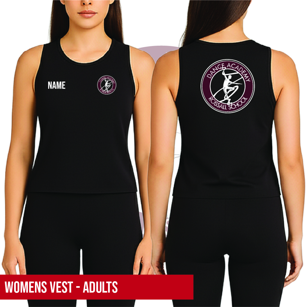 Rossall School of Dance Ladies Vest 