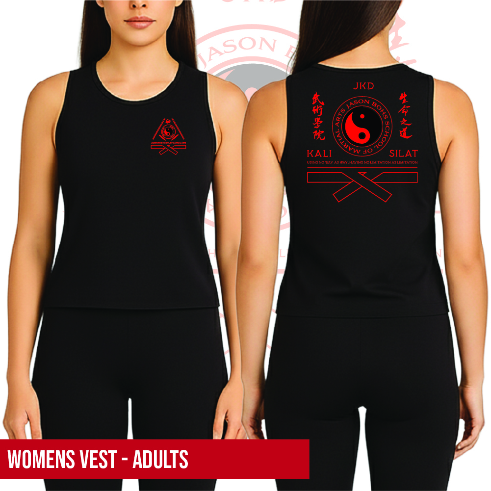 Jason Boh's School of Martial Arts Ladies Vest 