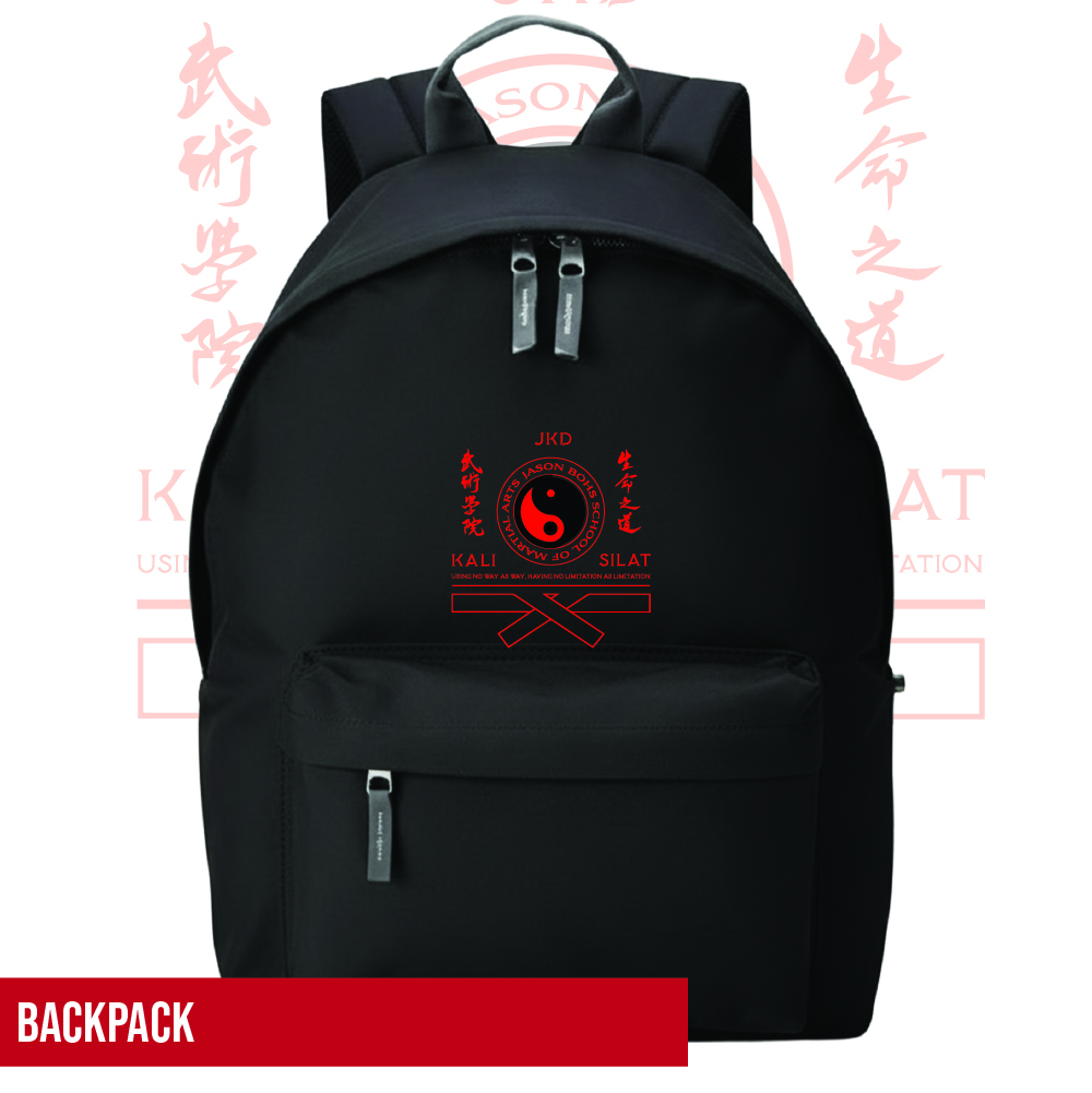 Jason Boh's School of Martial Arts Back Pack