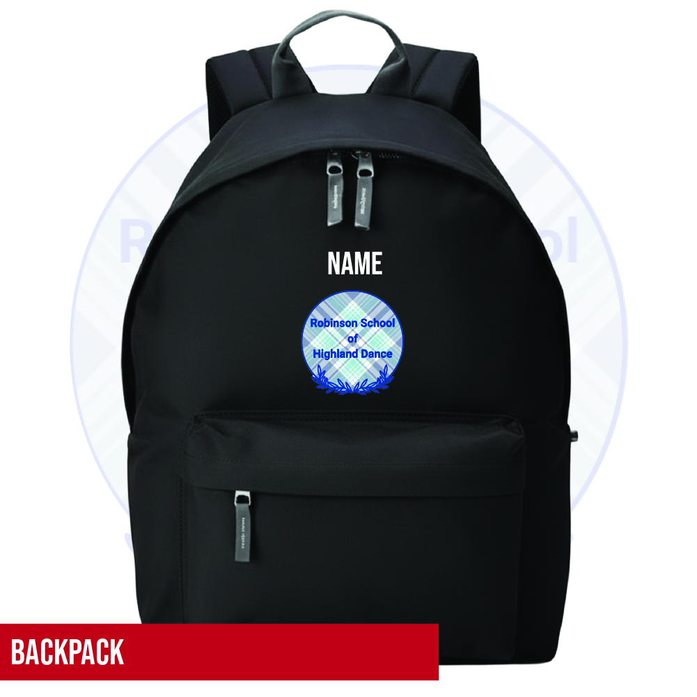 Robinson School of Highland Dance Back Pack