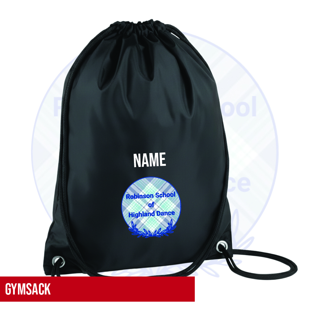 Robinson School of Highland Dance Gym Sack