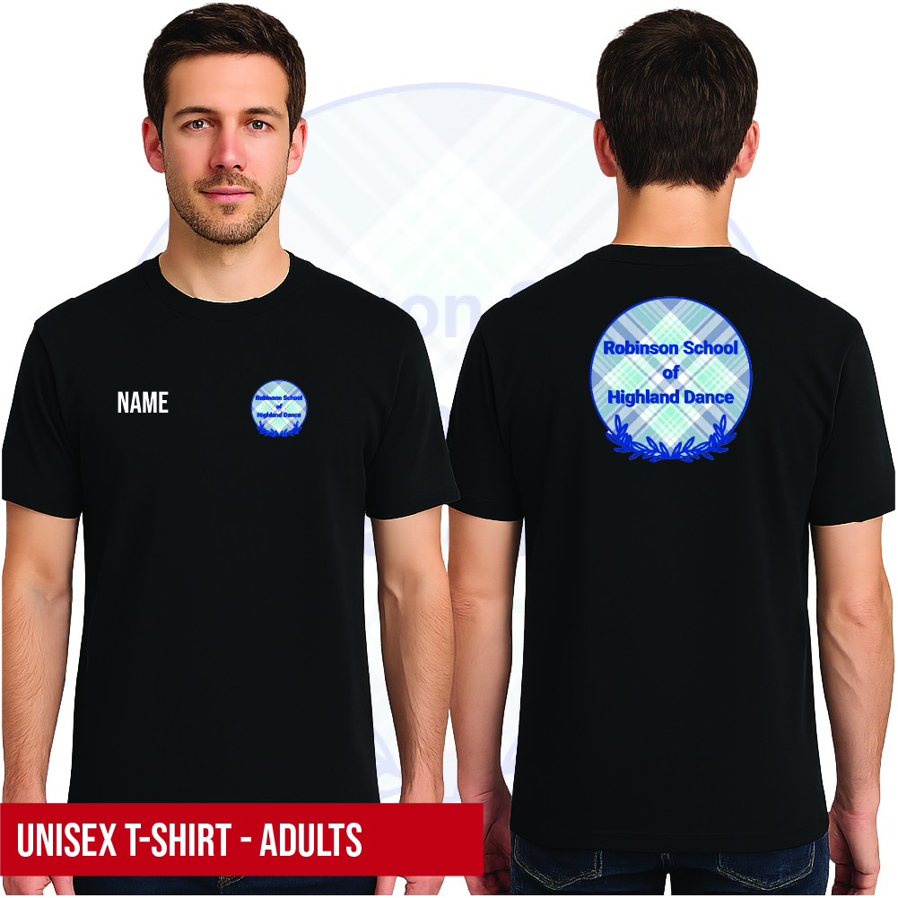 Robinson School of Highland Dance T-Shirt Adults 