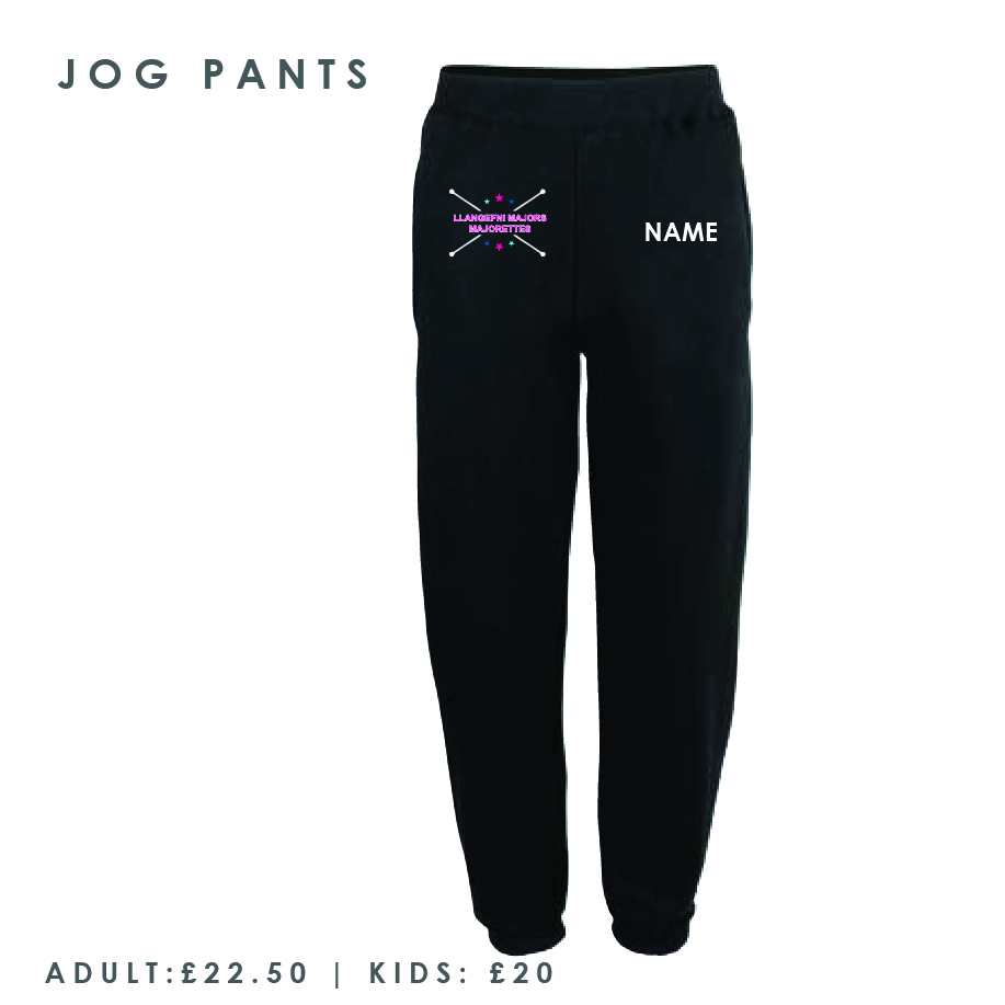 Llangefni Majors Majorettes Jog Pants Kids