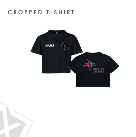 Trinity Theatre Arts Cropped T-Shirt Kids