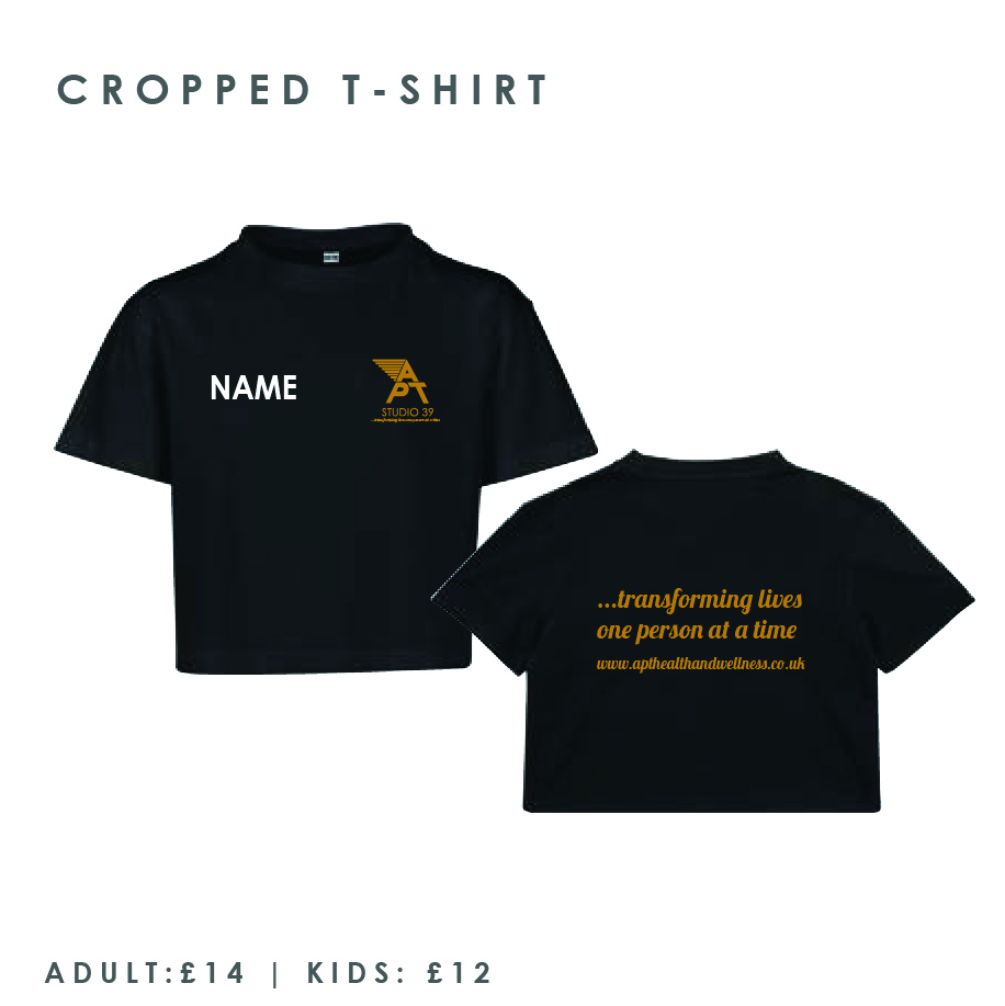 Advanced PT Studio 39 Cropped T-Shirt Kids