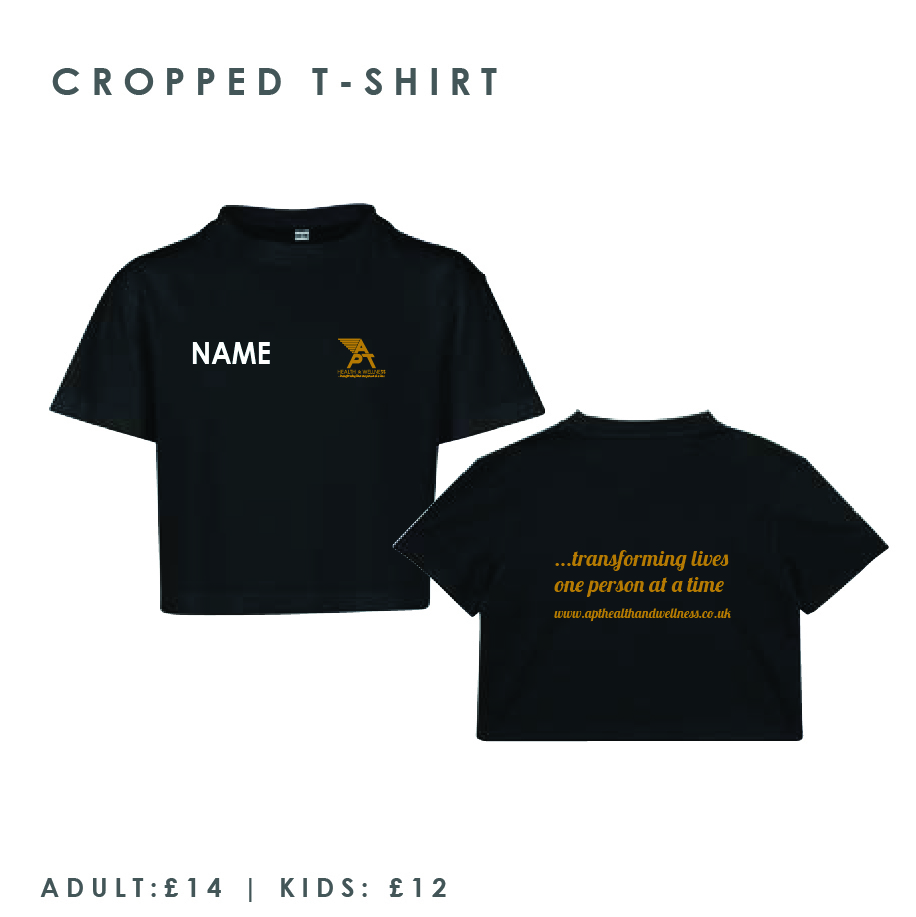 Advanced Personal Training Cropped T-Shirt Kids