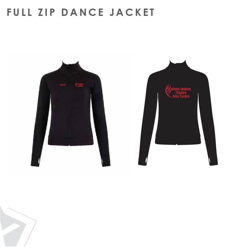 Barbara Jackson Full Zip Dance Jacket Kids 