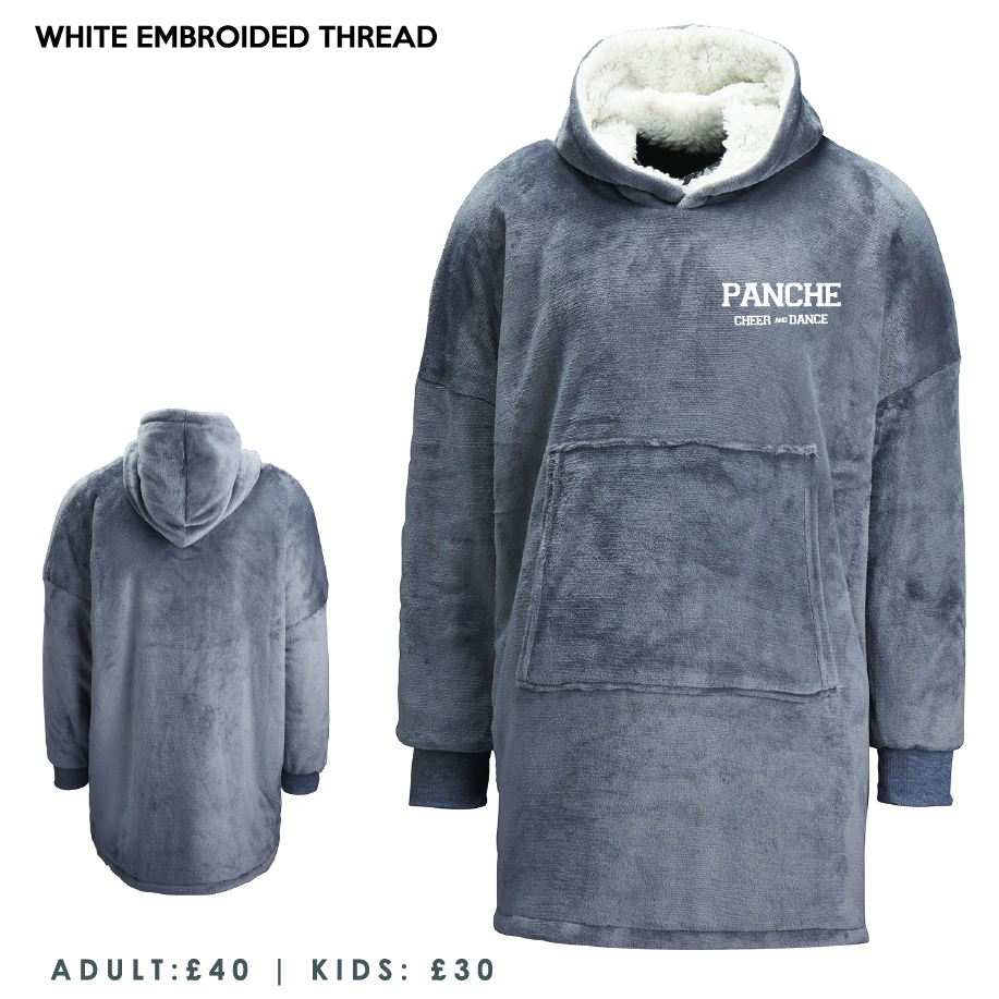 Panache Cheer And Dance Oodie Style Sherpa Hoodie Adults