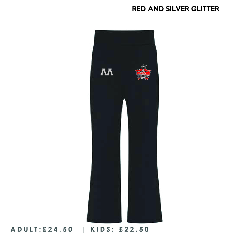 Panache Cheer And Dance Flared Leggings Adults