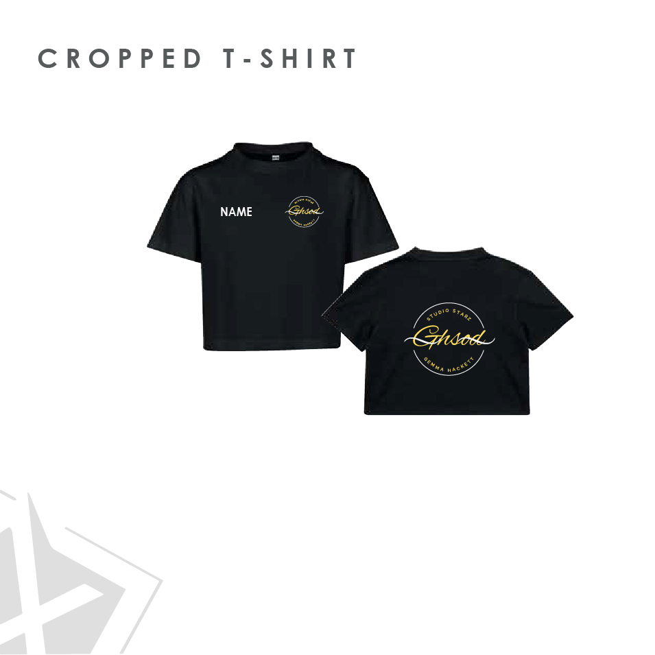 GHSOD Cropped T-Shirt Adults