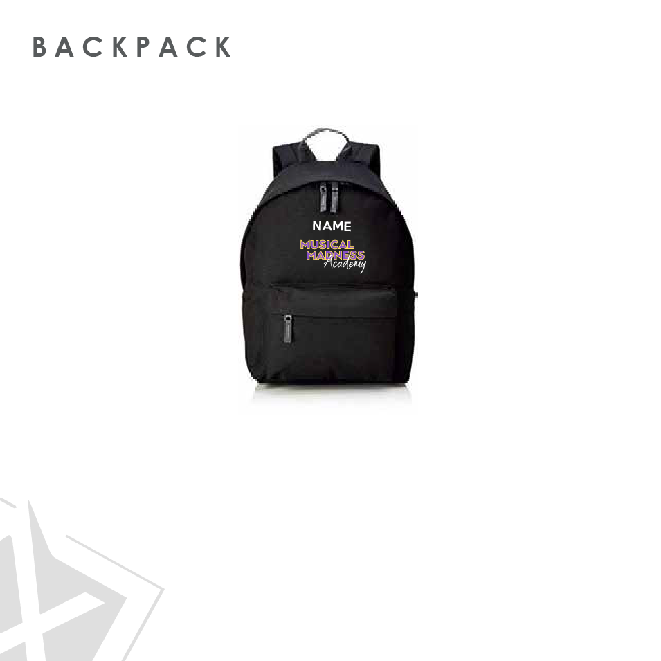 Musical Madness Academy Back Pack