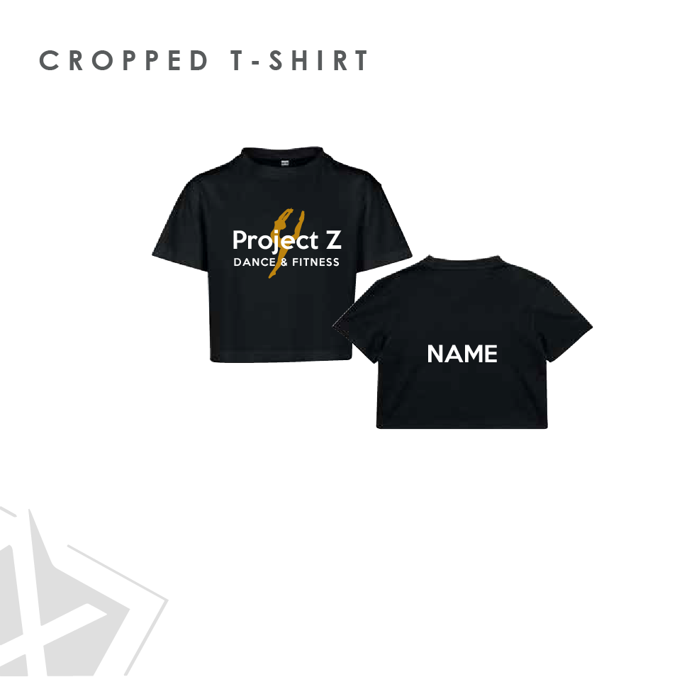 Project Z Cropped T-Shirt Kids 