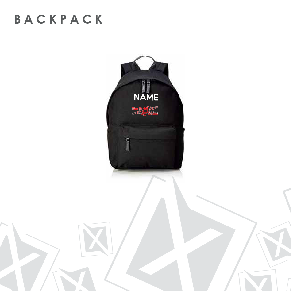 Time To Shine Back Pack