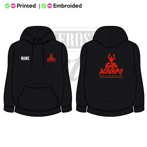 GB Academy Unisex Adults College Hoodie