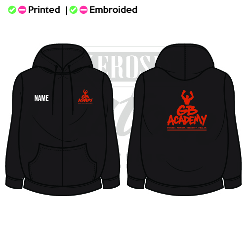 GB Academy Unisex Adults Zoodie