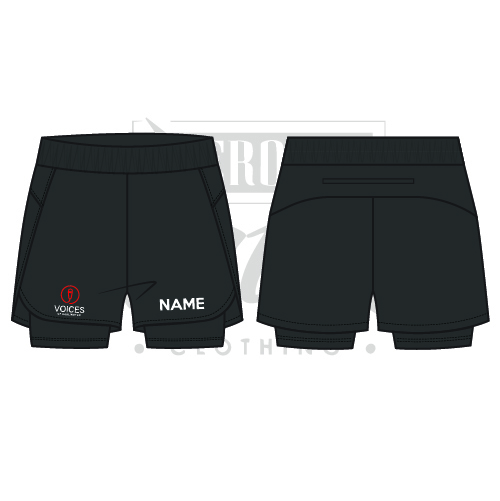 Voices of Darlington Kids 2 in 1 Layered Dance Shorts