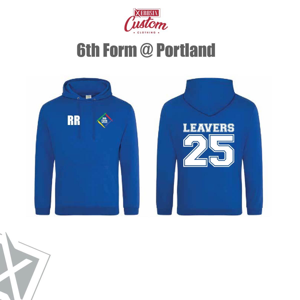 Portland 6th form Leavers Hoodie Adults