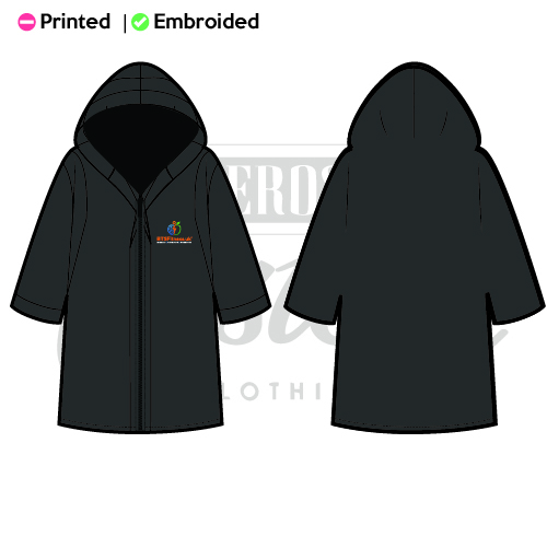 BTS Fitness Unisex Kids All Weather Robe