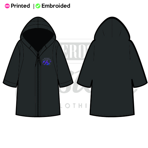 Astro Academy Warrington Unisex Kids All Weather Robe