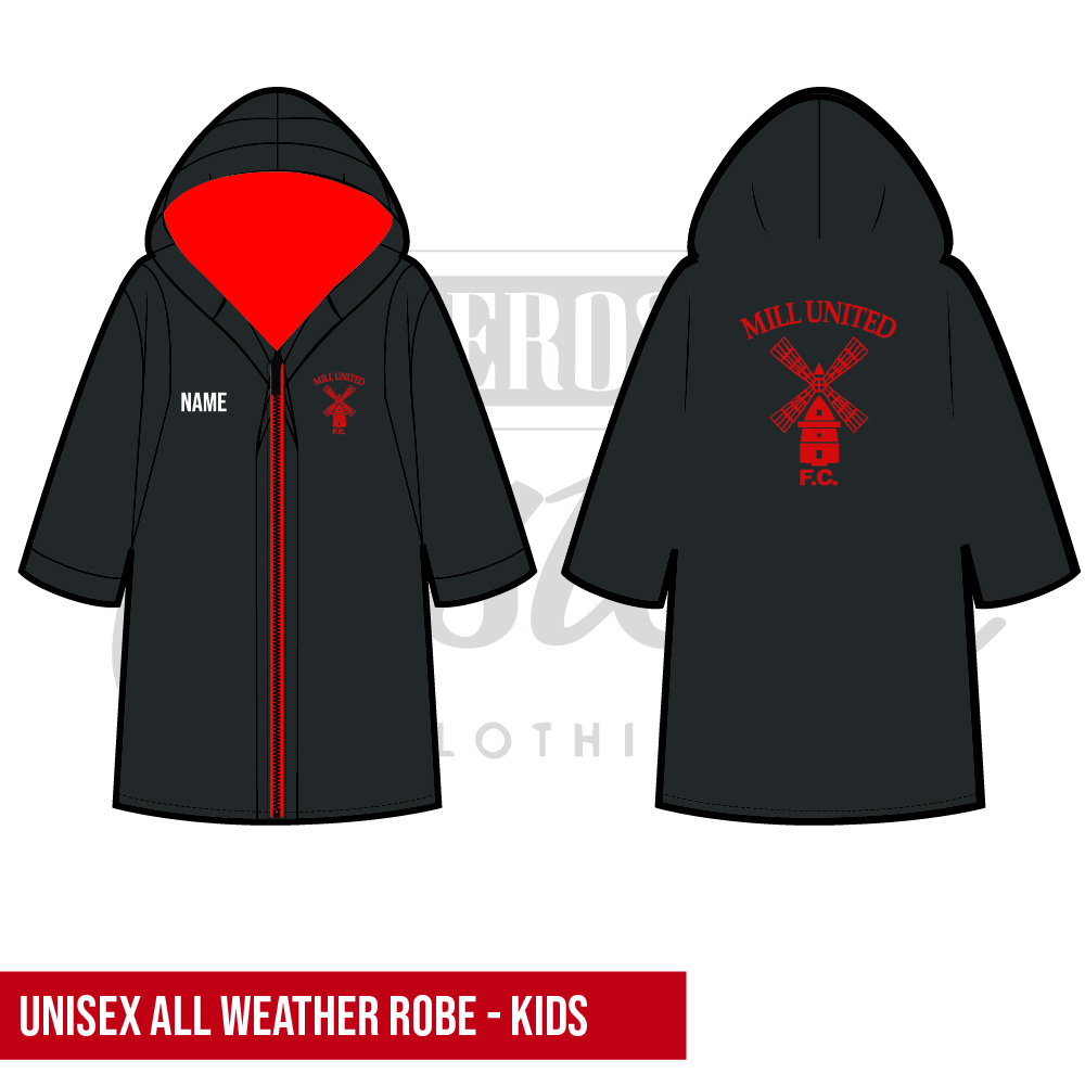 Mill United Colts Heavy Duty All-Weather Robe Kids