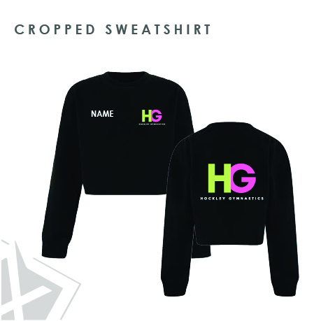 Hockley Gymnastics Cropped Sweatshirt Kids