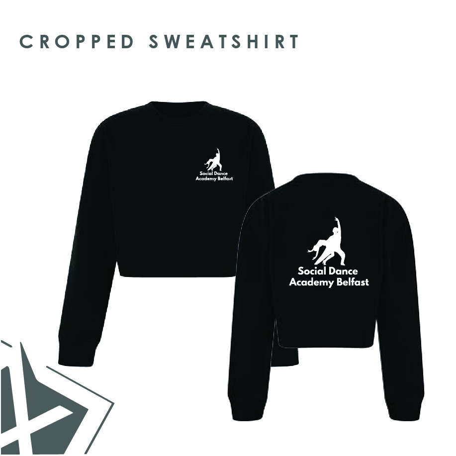 Social Dance Academy Belfast Cropped Sweatshirt Kids
