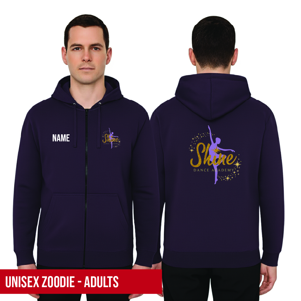 Shine Dance Academy Zoodie Adults 