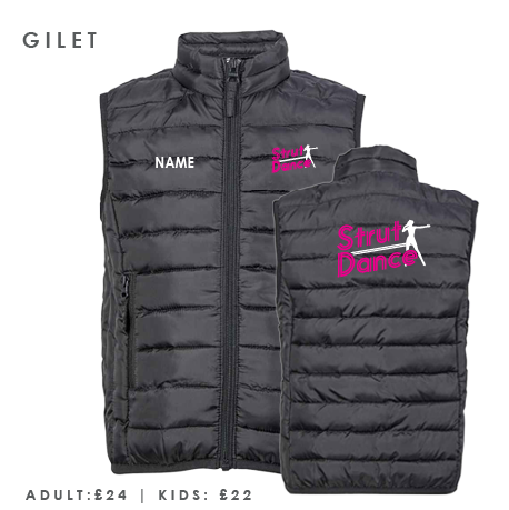 Strut Dance Gilet Adults